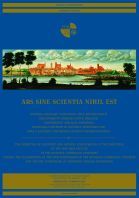 ARS SINE SCIENTIA NIHIL EST ARS SINE SCIENTIA NIHIL EST