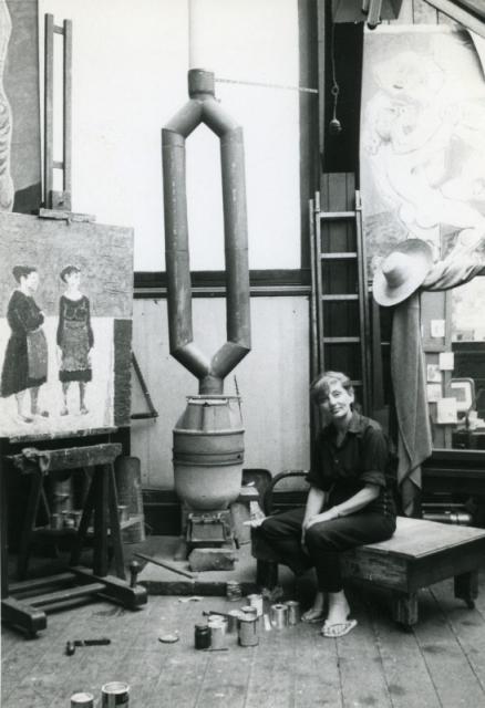 W studiu na St. John's Wood, Londyn ok. 1953
