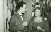 Wernisaż wystawy Davida Chapina, Drian Galleries 1958