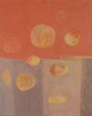 Bez tytułu, 1962<br>olej na płótnie<br>100 x 81 cm<br>(Wł. MUT)