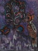 "The Philosopher", 1967<br>gwasz<br>75 x 55 cm<br>(Wł. MUT)