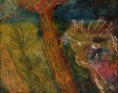 Bez tytułu, 1968<br>tusz na papierze<br>27 x 33 cm<br>(Wł. MUT)