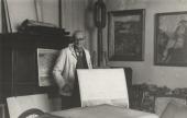Studio na Place Pigalle, Paryż 1950