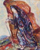 „Andalusia”, lata 60.<br>olej na sklejce<br>51 x 40, 5 cm<br>(Wł. MUT)