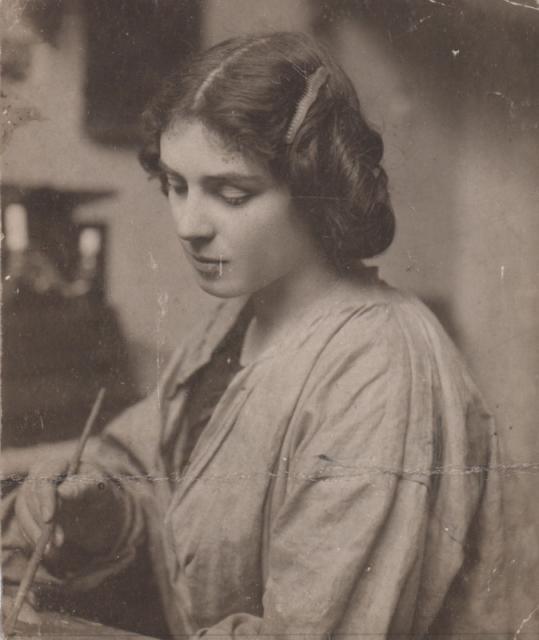 Przy pracy, 1911