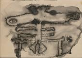 "Sylweta", 1962<br>tusz<br>29,5 x 42 cm