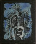 "Sylweta", Sztokholm 1963<br>akwarela, tusz<br>45,8 x 38 cm