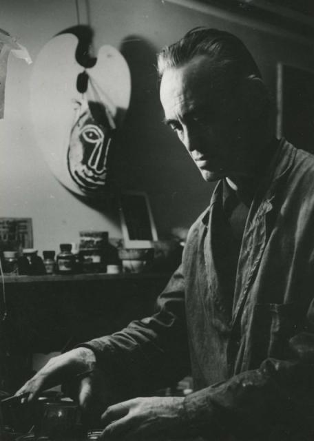 W londyńskiej pracowni, 1968