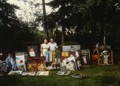 W ogrodzie przed wystawą, 1983