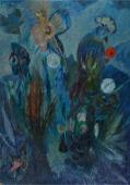 1963 olej na płótnie 161 × 113 cm sygn. p.d.: Nalecz 1963